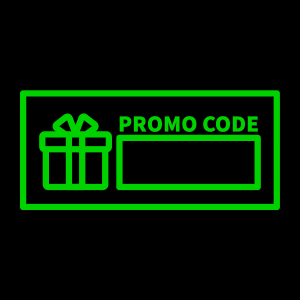 Sezione per l'inserimento del codice promozionale con un'icona regalo e un campo di input vuoto.